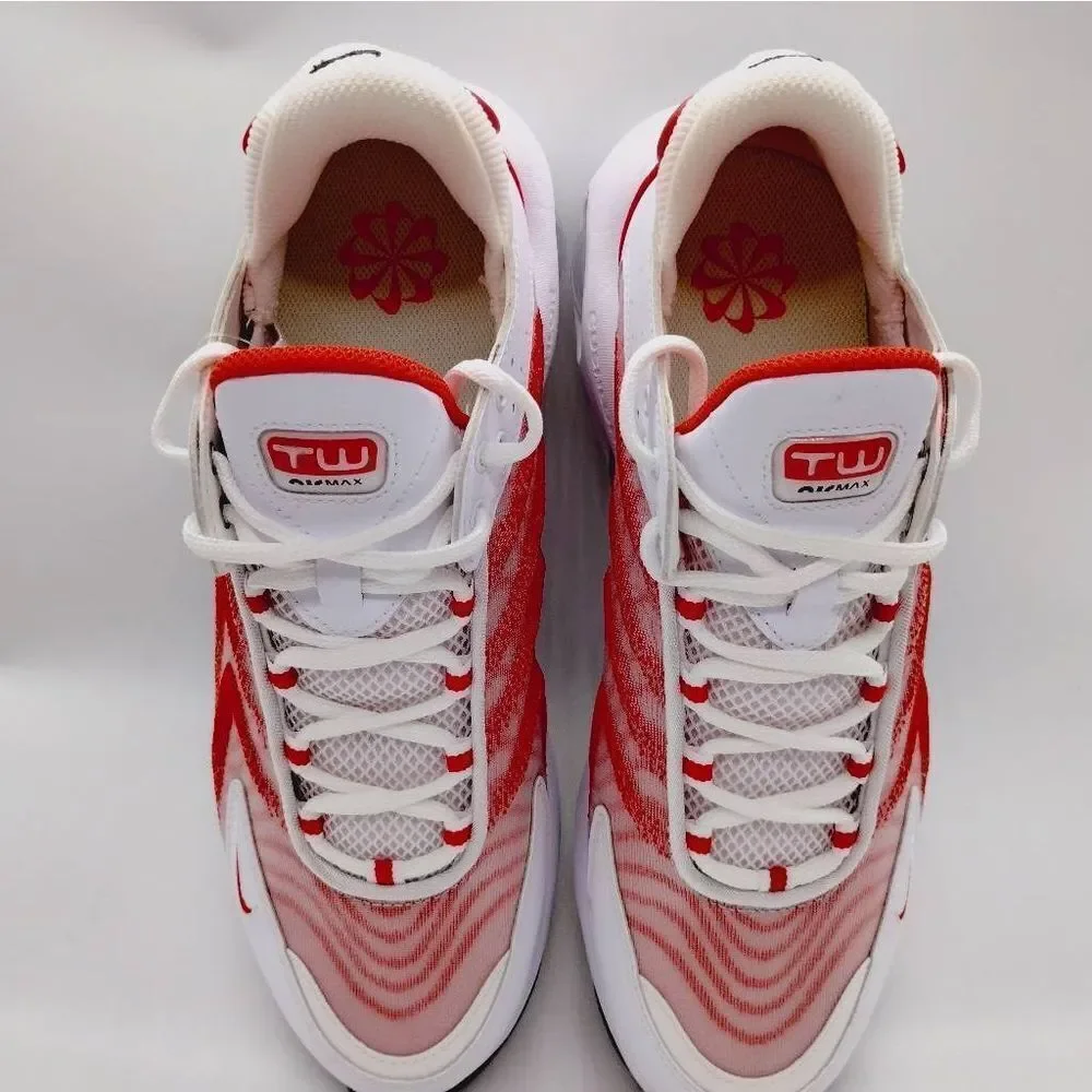 Nike‎ Air Max TW Running Sneakers Mens Size 10 Red White Athletic Shoes - Picture 6 of 8